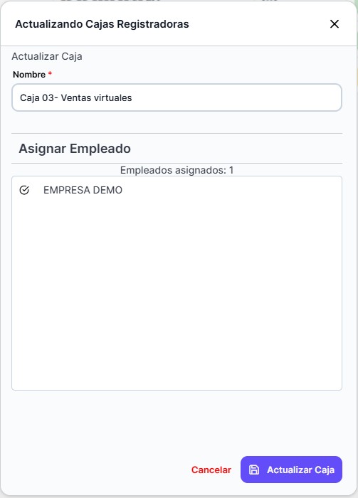 Lista de recibos