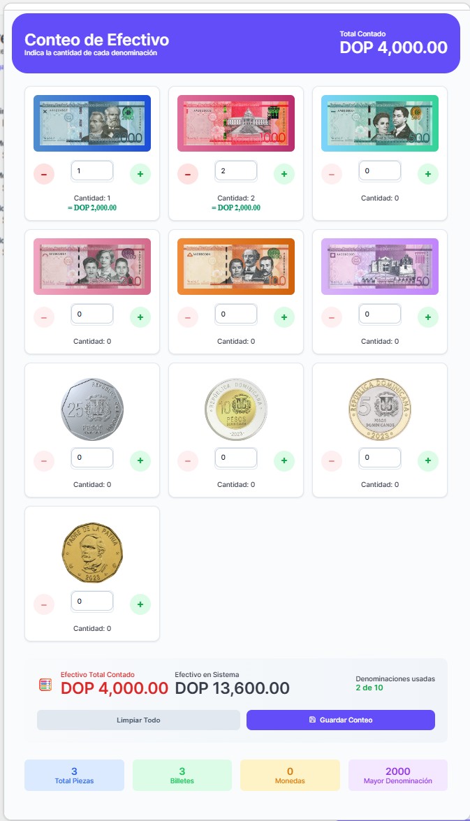 Lista de recibos