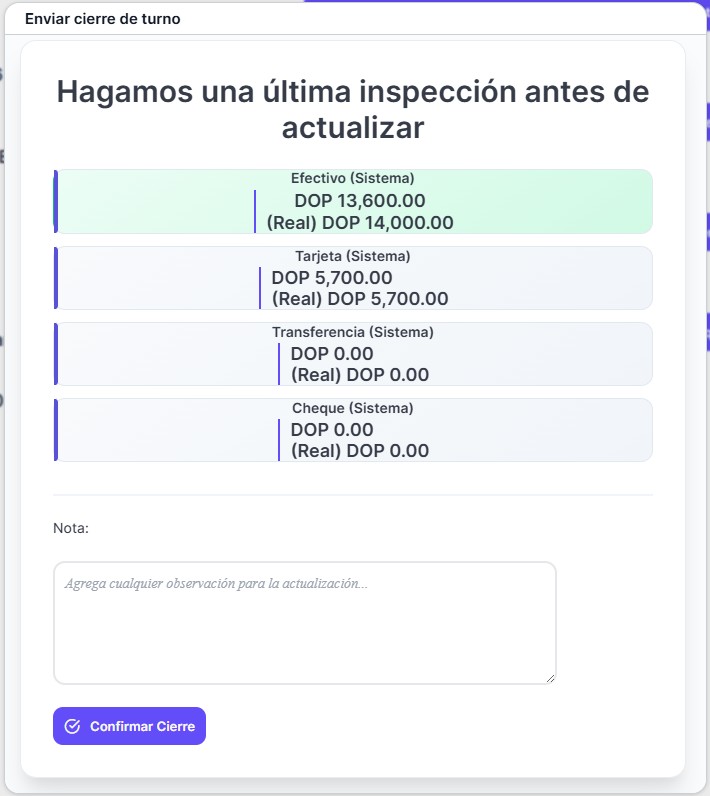 Lista de recibos