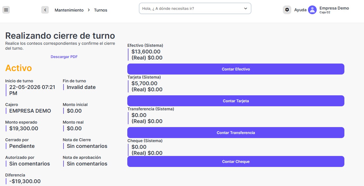 Lista de recibos